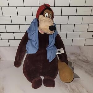 NWT Disney Parks Br'er Brer Bear Splash Mountain 18" Plush Disneyland Rare